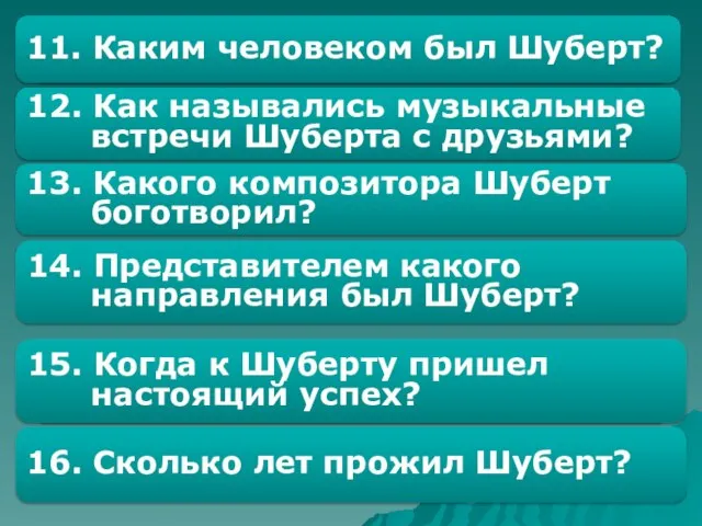 Всего 31 год Незадолго до смерти Представитель музыкального романтизма Людвига ван Бетховена