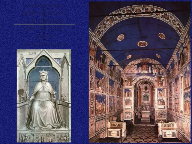 Крупнейшим памятником работы Джотто стали фрески Кпеллы дель Арена (Сокровеньи) в Падуе.