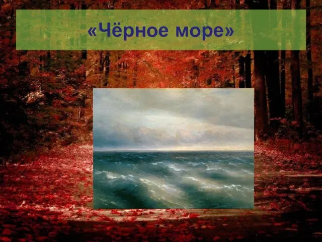 «Чёрное море»