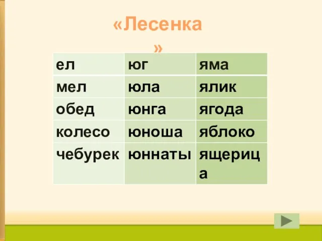 «Лесенка»