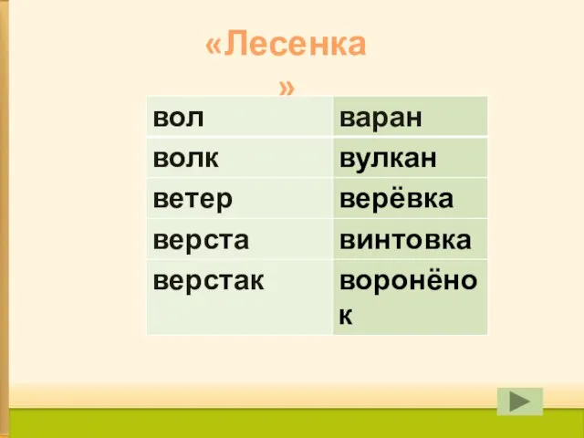 «Лесенка»