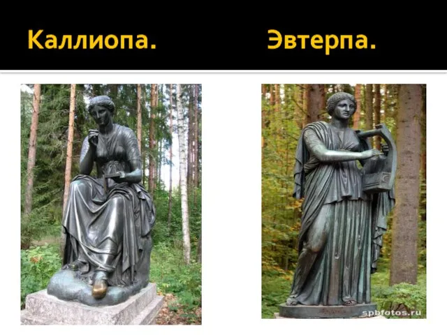 Каллиопа. Эвтерпа.