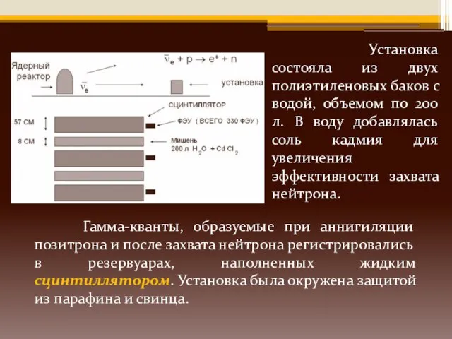 Установка состояла из двух полиэтиленовых баков с водой, объемом по 200 л.