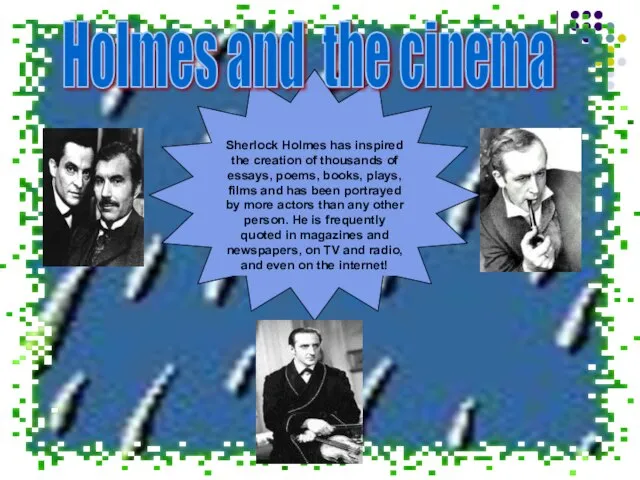 Holmes and the cinema