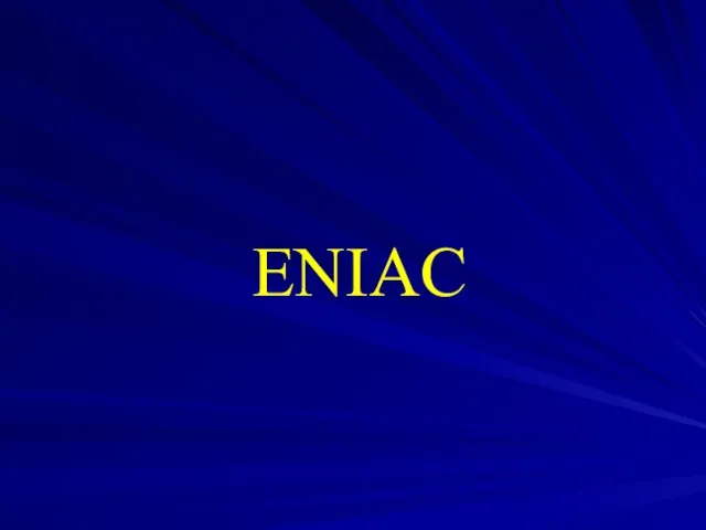 ENIAC