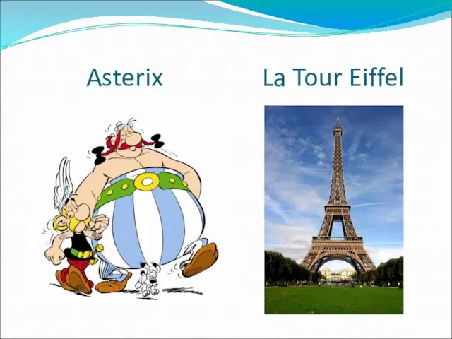 Asterix La Tour Eiffel