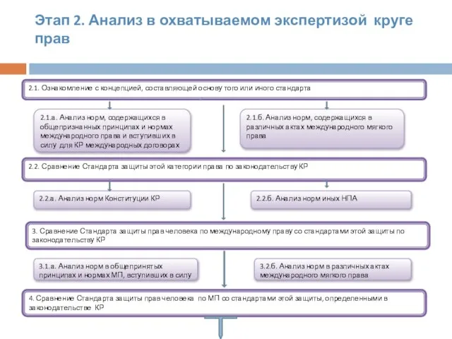 Этап 2. Анализ в охватываемом экспертизой круге прав 2.1. Ознакомление с концепцией,