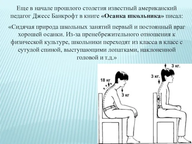 Еще в начале прошлого столетия известный американский педагог Джесс Банкрофт в книге