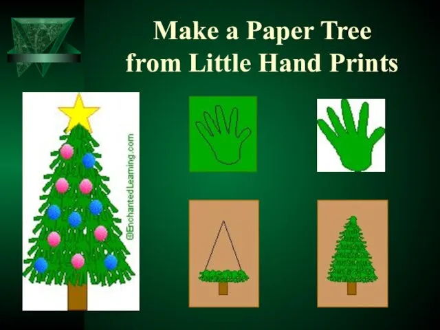 Make a Paper Tree from Little Hand Prints