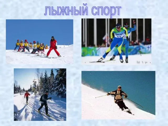 лыжный спорт