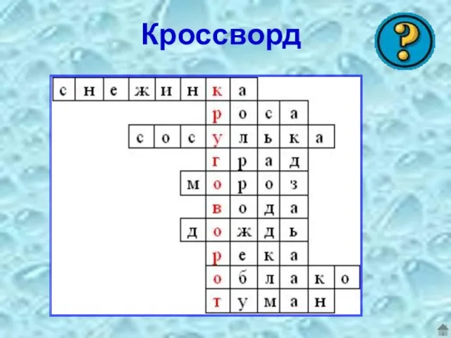 Кроссворд