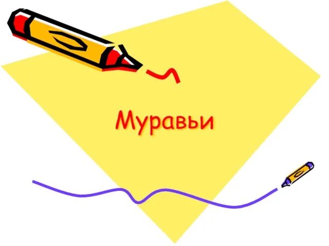 Муравьи