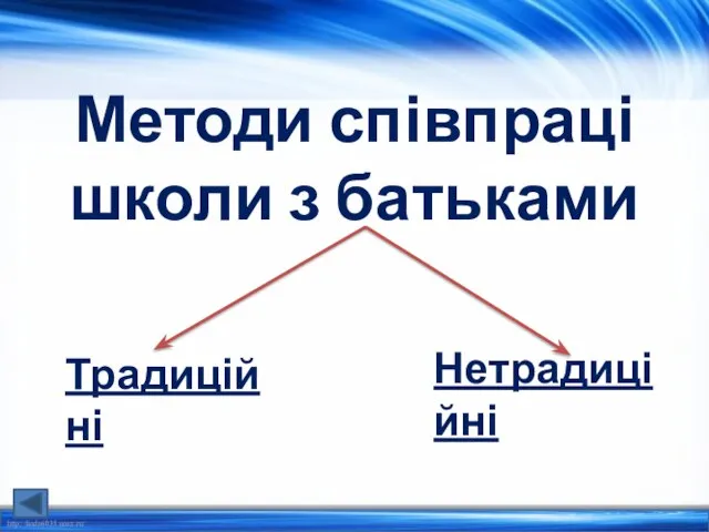 Традиційні Нетрадиційні