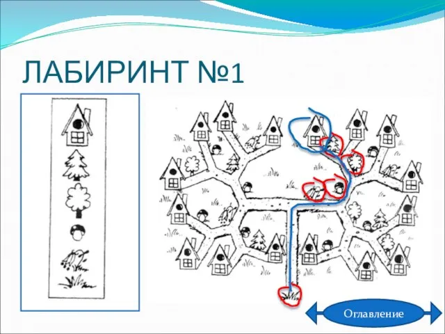ЛАБИРИНТ №1 Оглавление