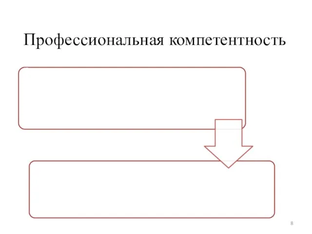 Профессиональная компетентность