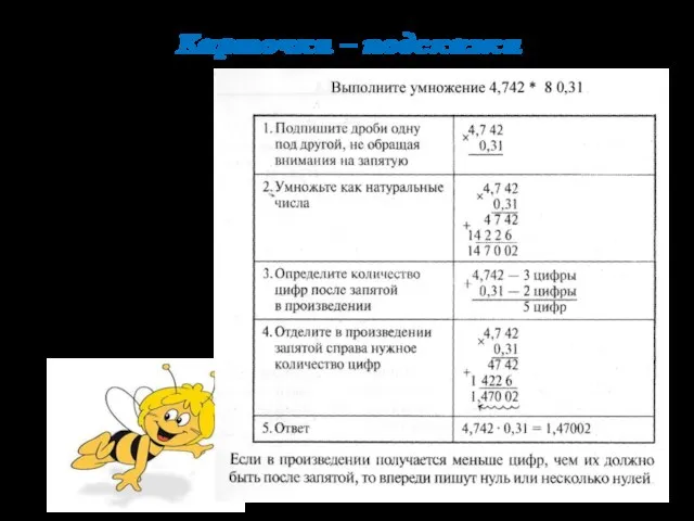 Карточки – подсказки