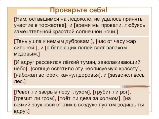 [Нам, оставшимся на ледоколе, не удалось принять участие в торжестве], и [время