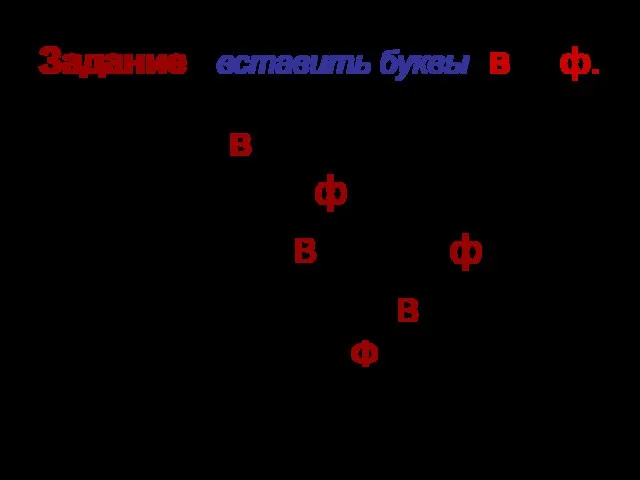 Задание : вставить буквы в и ф. МАМА СвЯЗАЛА ДОЧЕРИ ТЁПЛЫЙ ШАРф.