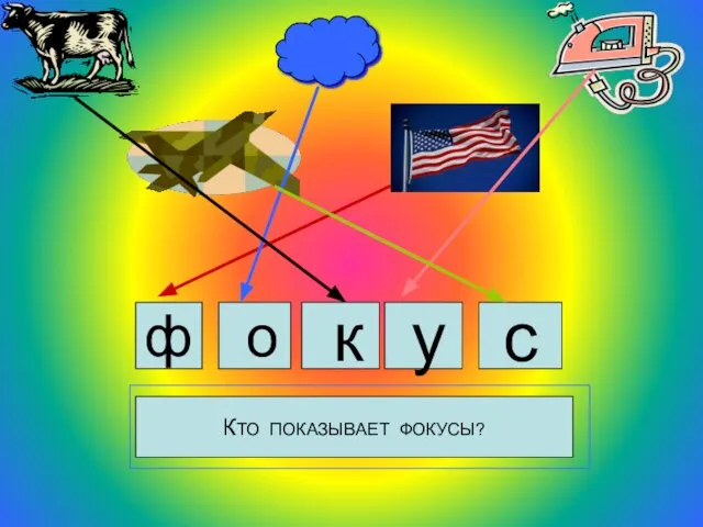 ф о к у с КТО ПОКАЗЫВАЕТ ФОКУСЫ?