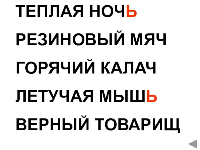 ТЕПЛАЯ НОЧЬ РЕЗИНОВЫЙ МЯЧ ГОРЯЧИЙ КАЛАЧ ЛЕТУЧАЯ МЫШЬ ВЕРНЫЙ ТОВАРИЩ