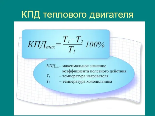 КПД теплового двигателя