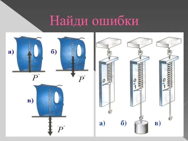 Найди ошибки А а Аа) б) в)