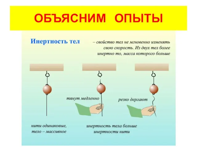 ОБЪЯСНИМ ОПЫТЫ