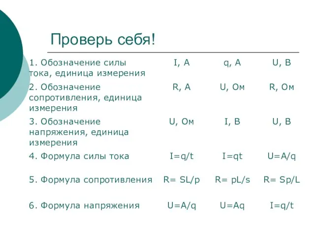 Проверь себя!