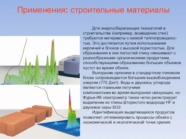 Для энергосберегающих технологий в строительстве (например, возведение стен) требуются материалы с низкой