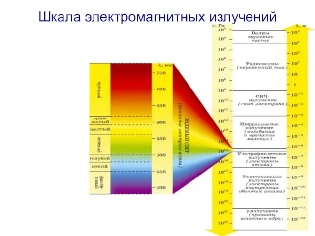 Шкала электромагнитных излучений