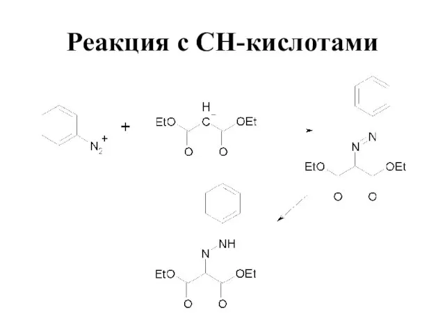 Реакция с СН-кислотами