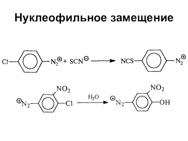 Нуклеофильное замещение