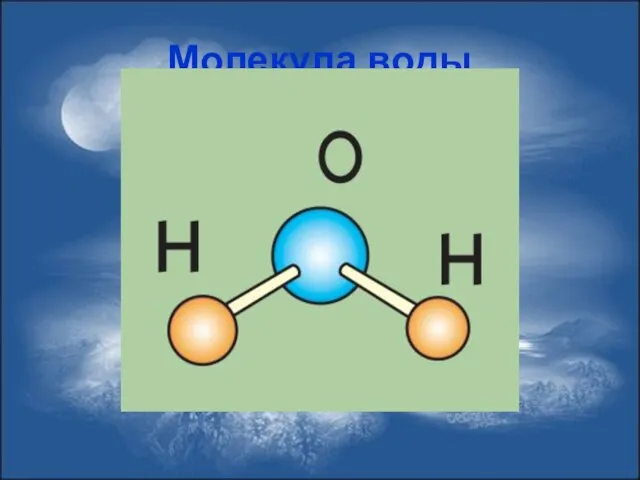 Молекула воды