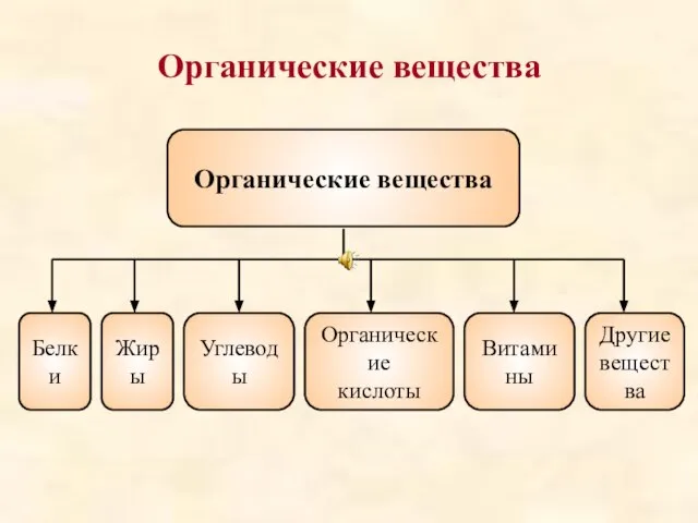 Органические вещества