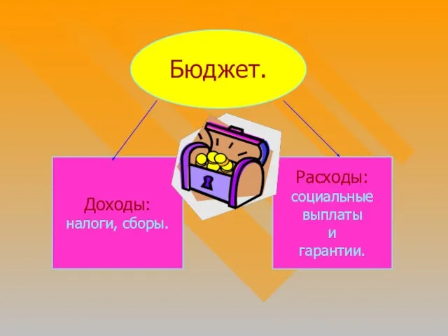 Бюджет. Доходы: налоги, сборы. Расходы: социальные выплаты и гарантии.