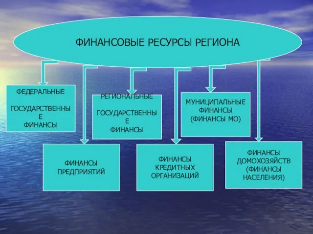 ФИНАНСОВЫЕ РЕСУРСЫ РЕГИОНА ФЕДЕРАЛЬНЫЕ ГОСУДАРСТВЕННЫЕ ФИНАНСЫ ФИНАНСЫ ПРЕДПРИЯТИЙ РЕГИОНАЛЬНЫЕ ГОСУДАРСТВЕННЫЕ ФИНАНСЫ ФИНАНСЫ