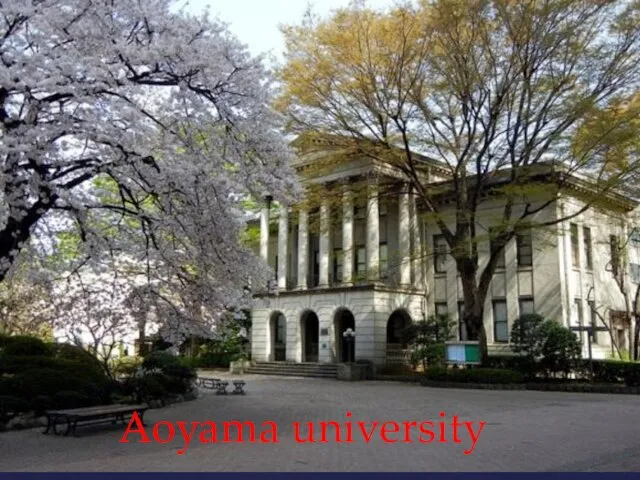 Aoyama university