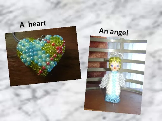 A heart An angel