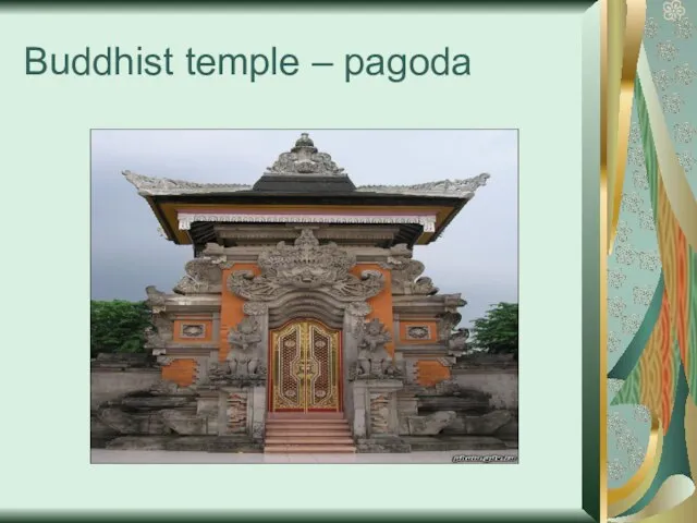 Buddhist temple – pagoda