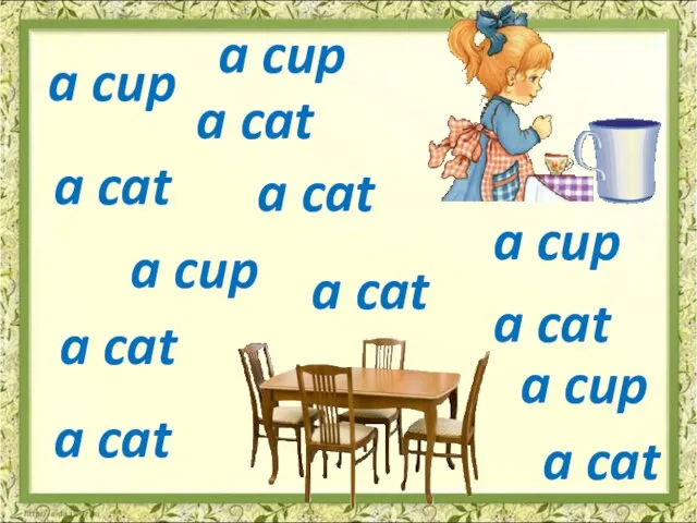 a cat a cup a cup a cup a cup a cup