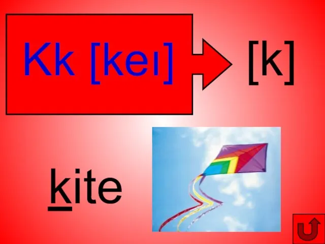 Kk [keı] [k] kite