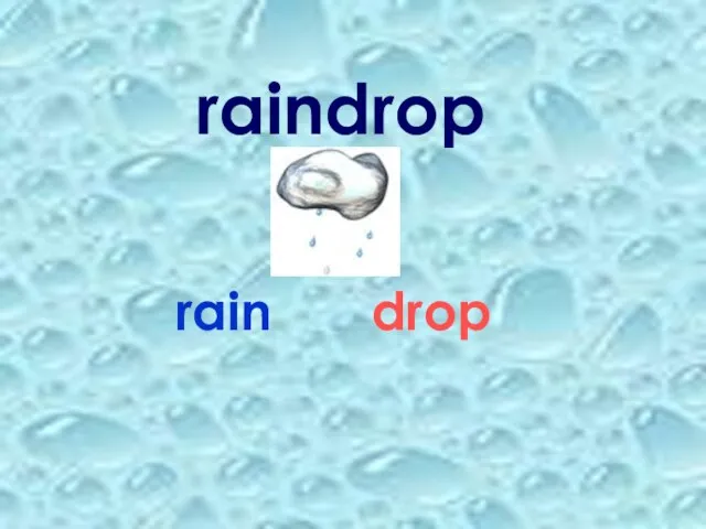 raindrop rain drop