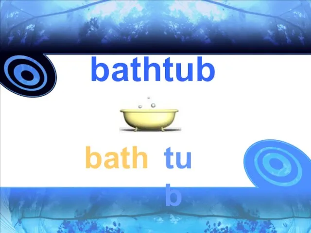 bathtub bath tub
