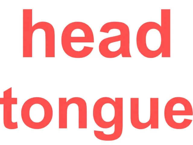 head tongue