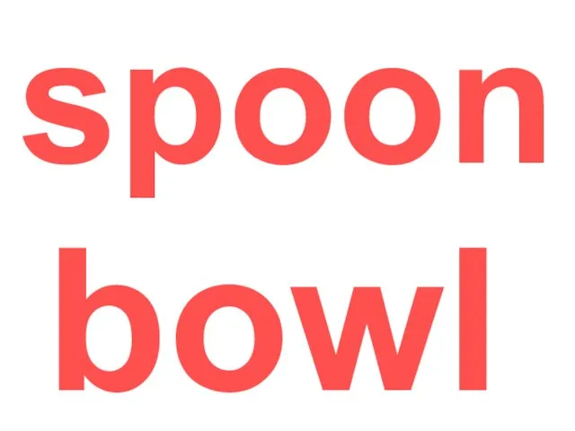 spoon bowl