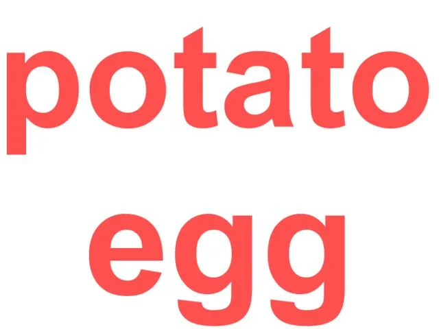 potato egg