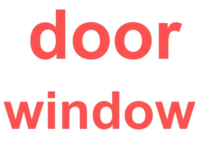 door window