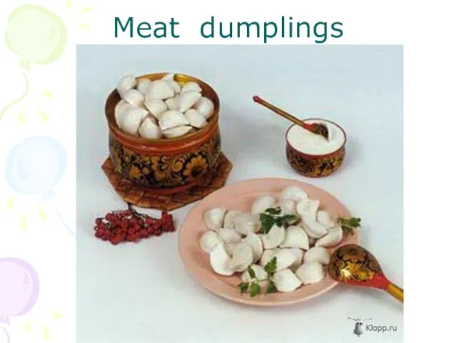 Meat dumplings