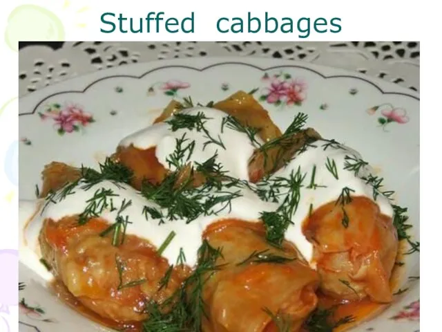 Stuffed cabbages