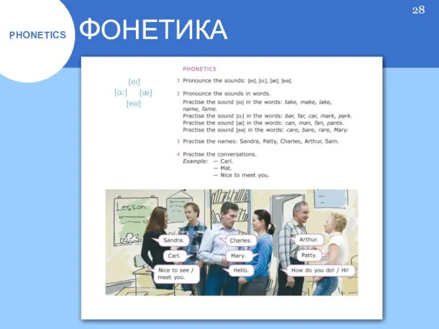 ФОНЕТИКА PHONETICS